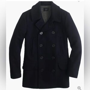 J. Crew Dock Peacoat with Thinsulate Lining